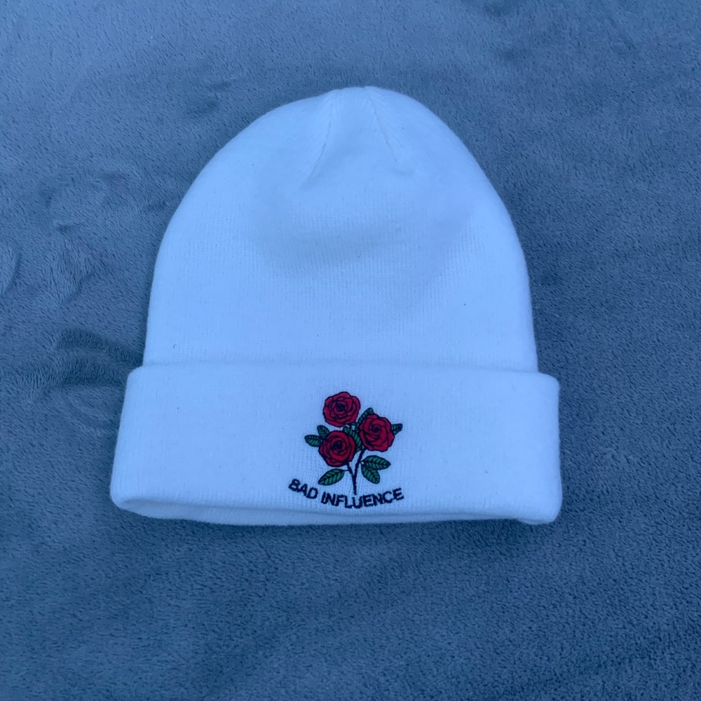 White Beanie